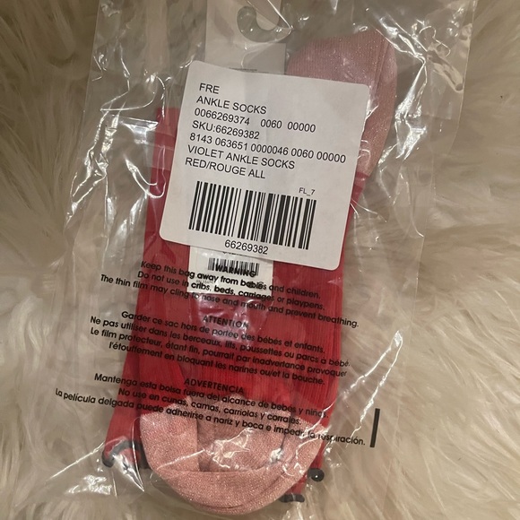 Free people violet ankle socks - Picture 4 of 7